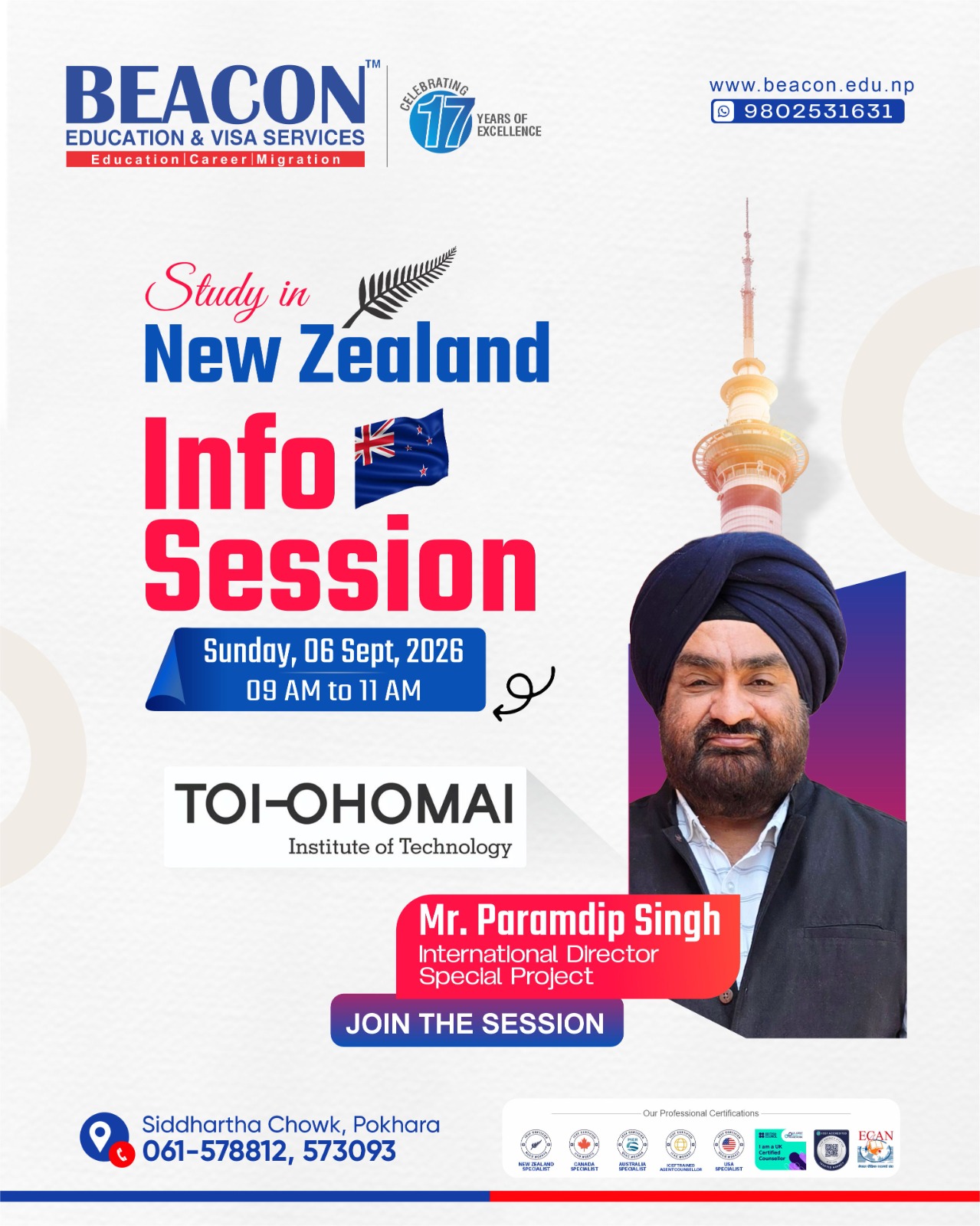 Study in Toi Ohomai Institute of Technology, New Zealand Session