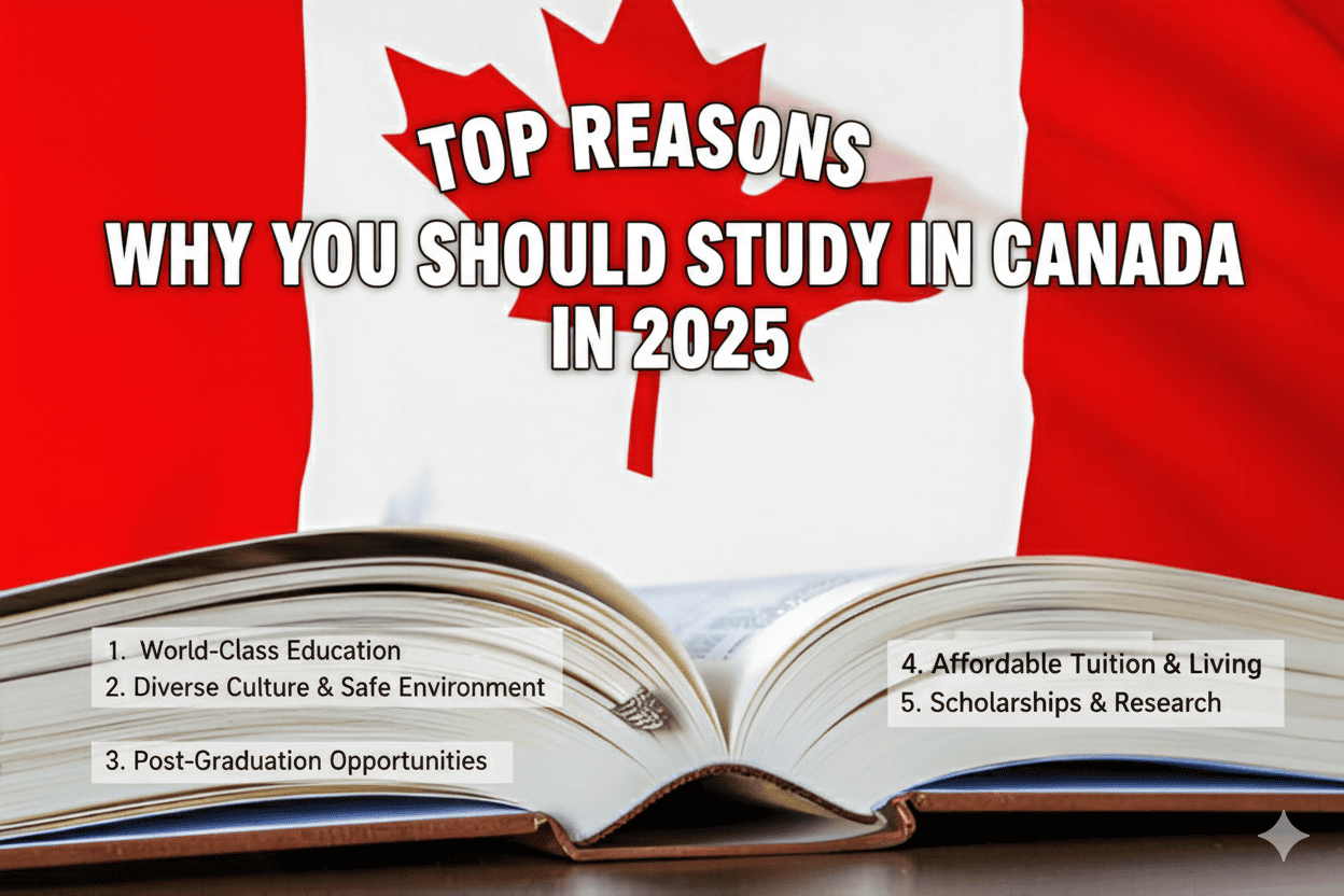 Top Reasons Why You Should Study in Canada in 2025