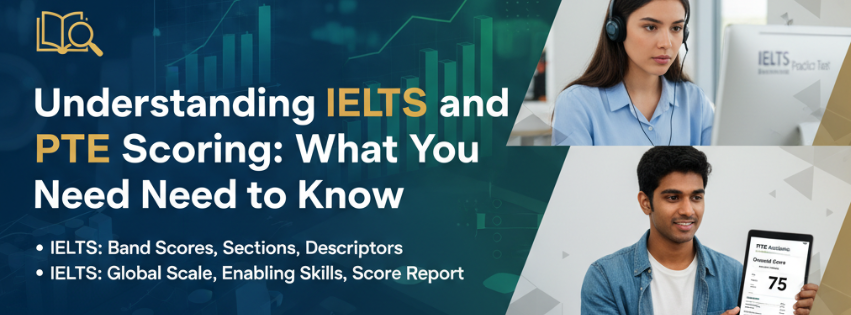 Understanding IELTS and PTE Scoring: What You Need to Know