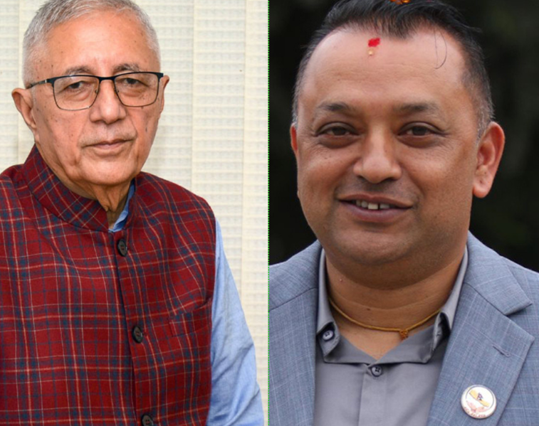 गगन थापा र शेखर कोइरालाबीच भेटवार्ता