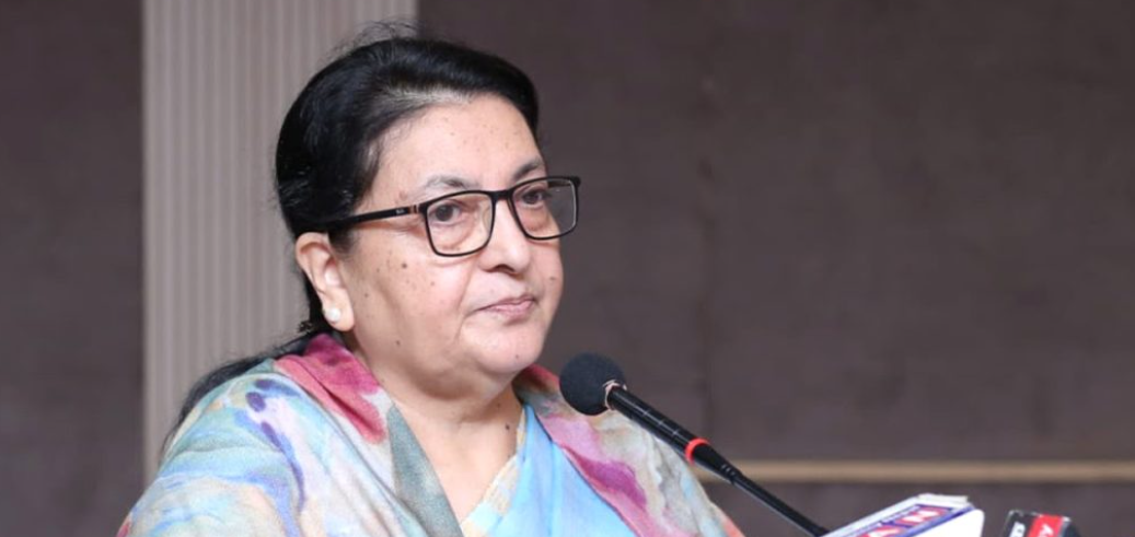 युवालाई तथ्य र तर्कमा आधारित राजनीतिक धारणा बनाउन पूर्वराष्ट्रपति भण्डारीको आग्रह