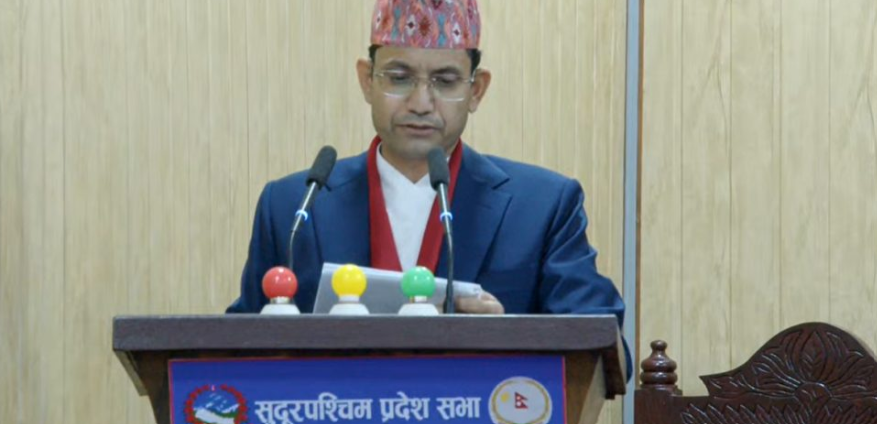 सुदूरपश्चिम प्रदेशमा तीन महिनापछि बजेट प्रस्तुत