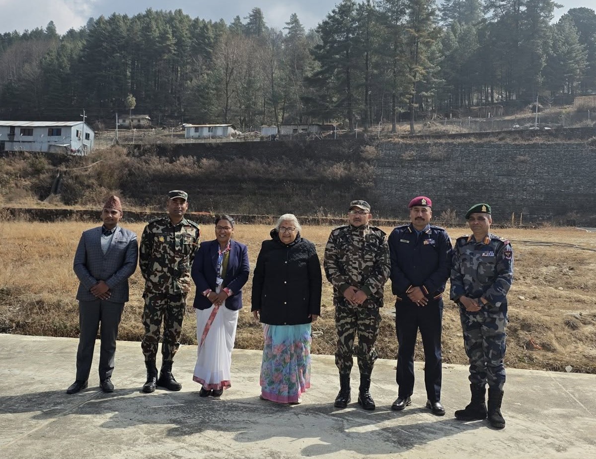 प्रधानमन्त्री सुशीला कार्की र सोलुखुम्बु सुरक्षा निकायका प्रमुखहरूबिच भेटवार्ता