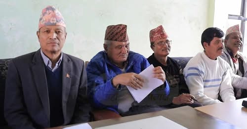 नेपाली कम्युनिस्ट पार्टीले आज धनगढीमा सभा गर्दै