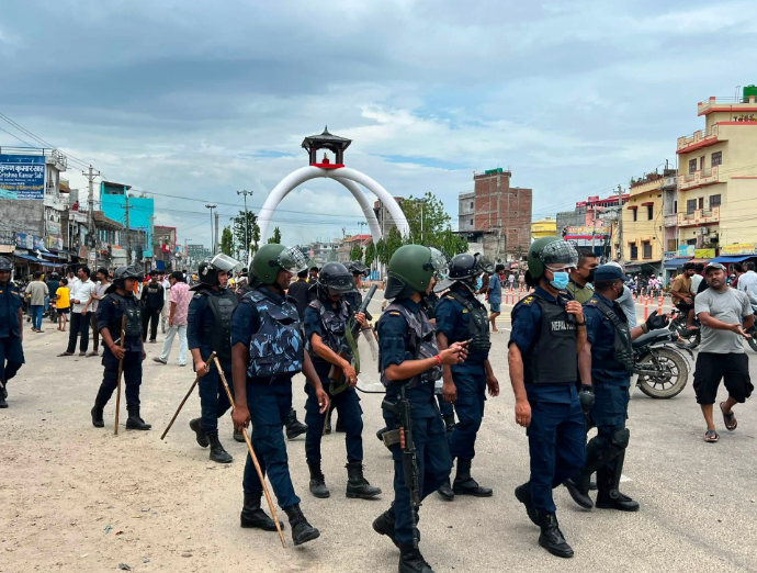 कप्तानगञ्ज घटनाको प्रभाव जनकपुरमा, सडक र बजार बन्द