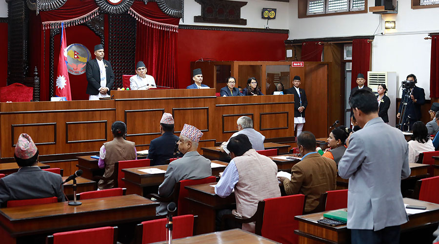 राष्ट्रिय सभा बैठक भदौ ९ गतेसम्मका लागि स्थगित