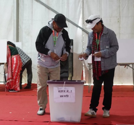 कांग्रेस महाधिवेशनको मतदानमा दुई घण्टामा १ हजार २९३ मत खस्यो