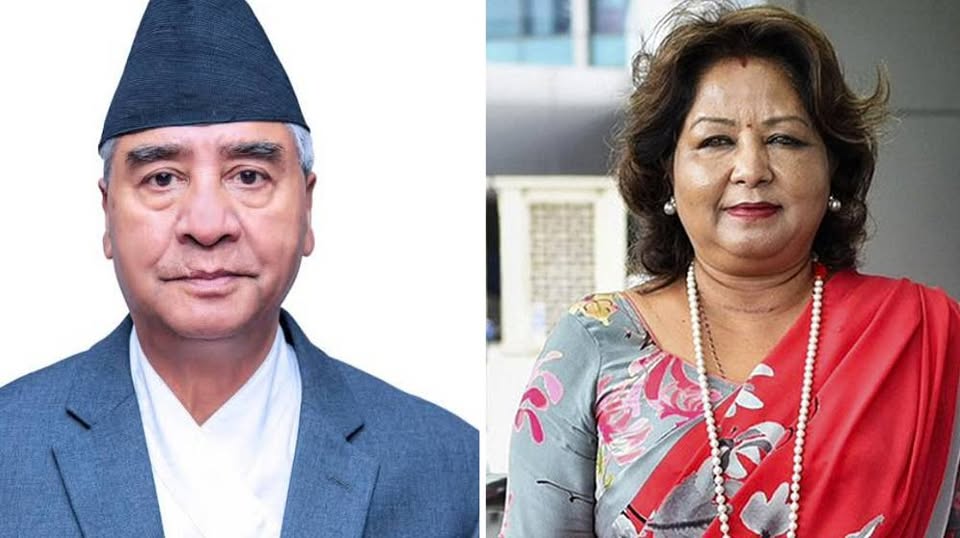 कांग्रेस सभापति देउवा दम्पती आज स्वदेश फर्किँदै