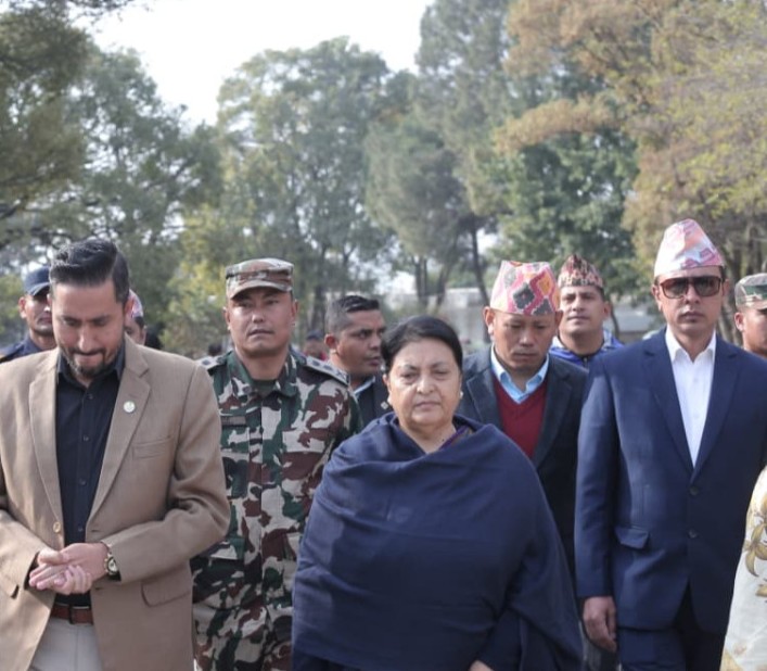 जेनजी आन्दोलनमा भएको आगजनी, लुटपाट र तोडफोड इतिहासकै दुःखद घटना : पूर्वराष्ट्रपति भण्डारी