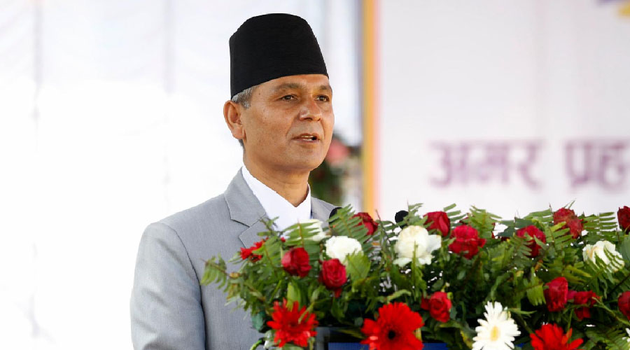 प्रहरीलाई साधनस्रोत सम्पन्न नबनाए फागुन २१ को निर्वाचन प्रभावित हुन्छ : गृहमन्त्री अर्याल