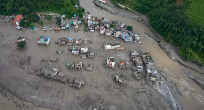 बाढीपीडितका लागि अमेरिकाको ३६ लाख डलरभन्दा बढी मानवीय सहायता घोषणा