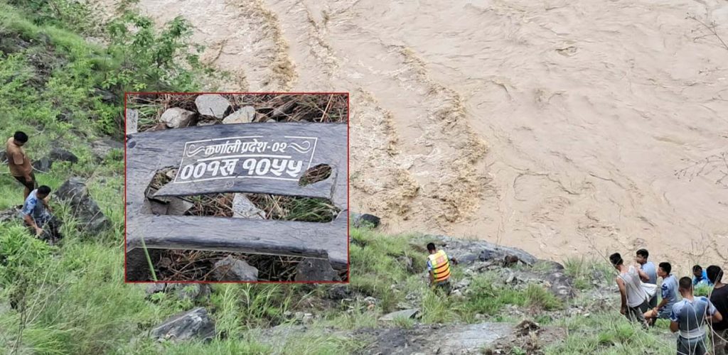 दैलेख बस दुर्घटनाको २४ घण्टा बित्दा पनि गाडी बेपत्ता, यात्रु संख्या अझै यकिन भएन