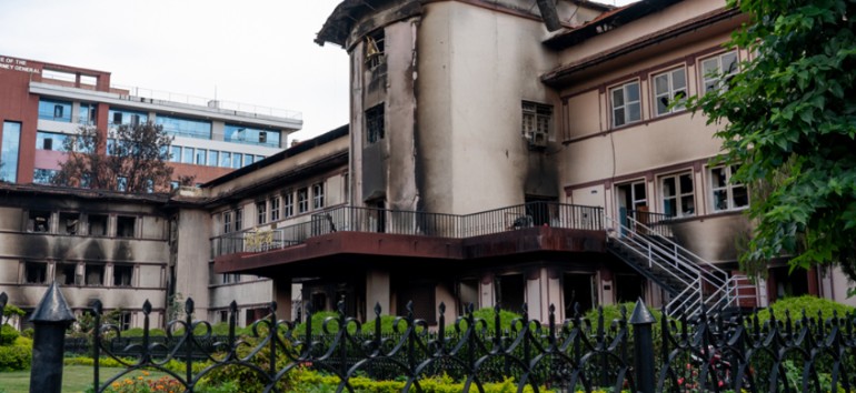 सर्वोच्च अदालतको अभिलेख शाखामा आगलागी