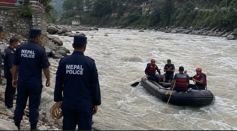 सुनकोशीमा हाम फालेको आशंका, क्यान्सरपीडित श्रीमतीसहित वृद्ध दम्पती बेपत्ता