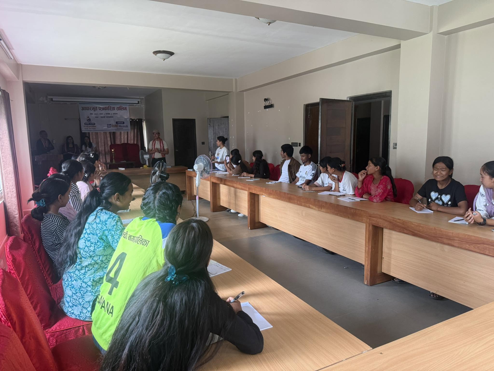 नेटिज्योति हाउसको आधारभूत पत्रकारिता तालिम मेलम्चीमा सुरु