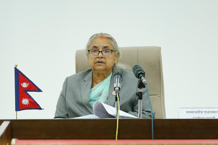 विपिन जोशीको त्याग र बहादुरीलाई राष्ट्रले कहिल्यै बिर्सन सक्दैन : प्रधानमन्त्री कार्की