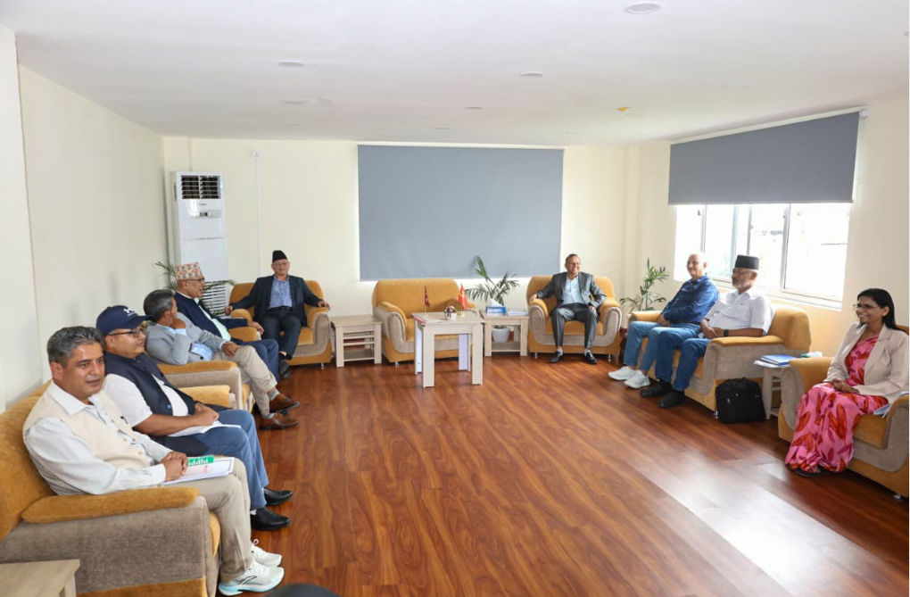 एमाले कार्यदलमा छुट्टाछुट्टै प्रतिवेदनमाथि छलफल