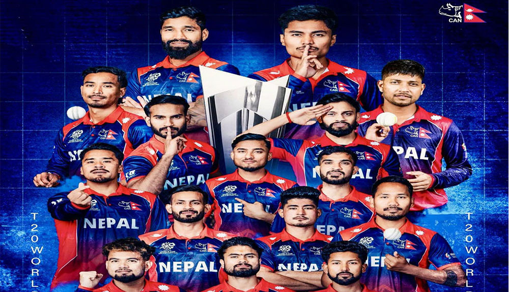 विश्वकपमा आज इंग्ल्यान्डसँग भिड्दै नेपाल