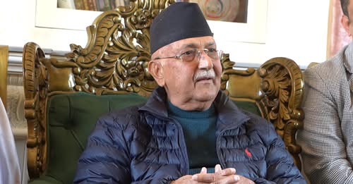 अहिलेको सरकारले मलाई र लेखकलाई थुन्नुलाई नै सुशासन ठानेको छ : केपी शर्मा ओली