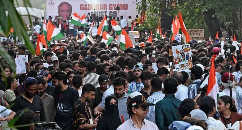 दिल्लीमा सीजेपीको प्रदर्शनअघि अभिजित दीपकेसहित सयौँ पक्राउ