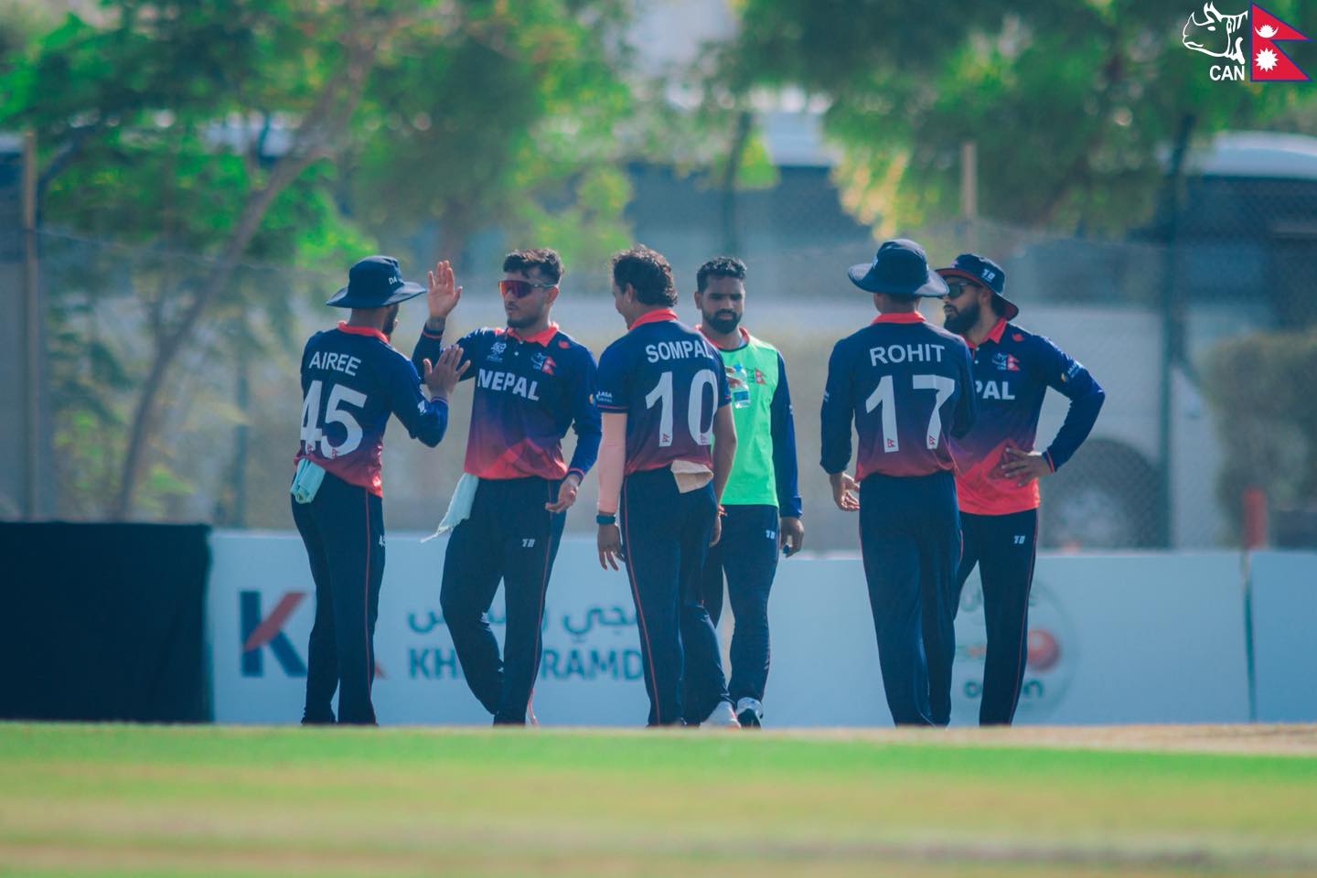 विश्वकप छनोटको सुपर सिक्समा नेपाल युएईसँग खेल्दै