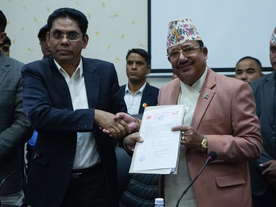 विप्लव नेतृत्वको पार्टीले दियो दल दर्ताको निवेदन